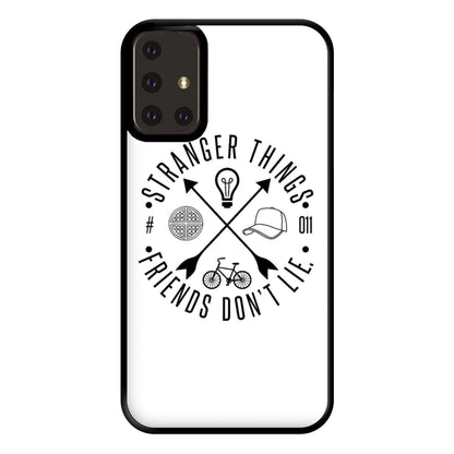 Friends Don't Lie - White Stranger Phone Case for Galaxy A71