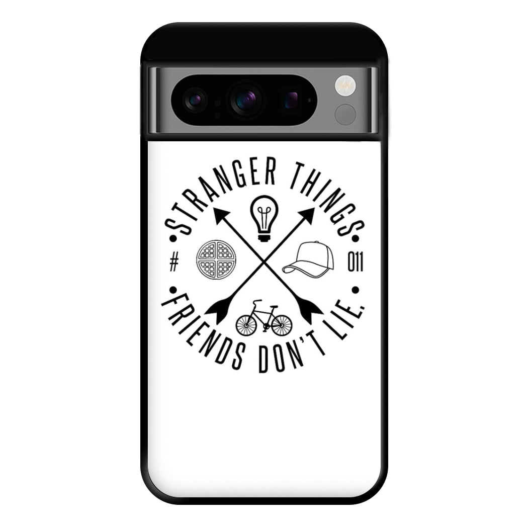 Friends Don't Lie - White Stranger Phone Case for Google Pixel 8 Pro