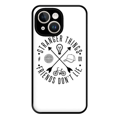 Friends Don't Lie - White Stranger Phone Case for iPhone 14 Plus