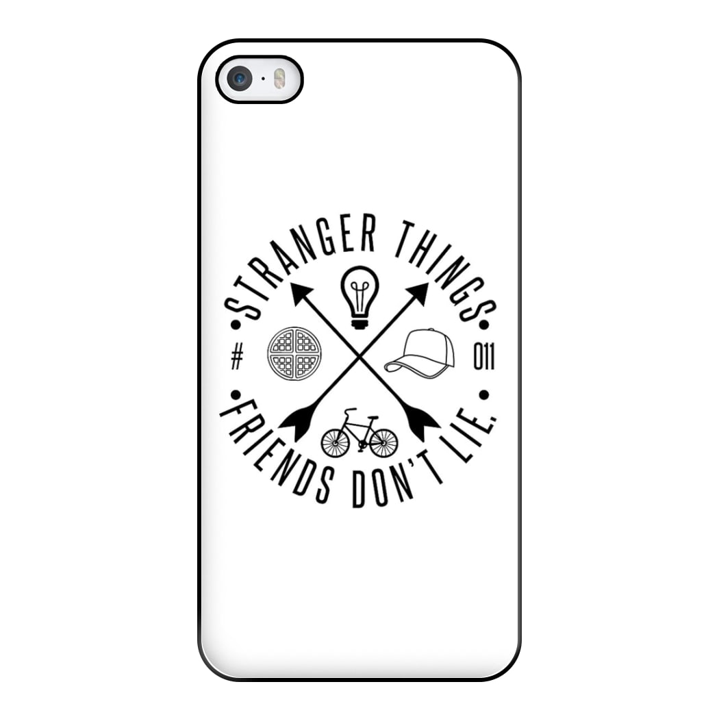 Friends Don't Lie - White Stranger Phone Case for iPhone 5 / 5s / SE 2016