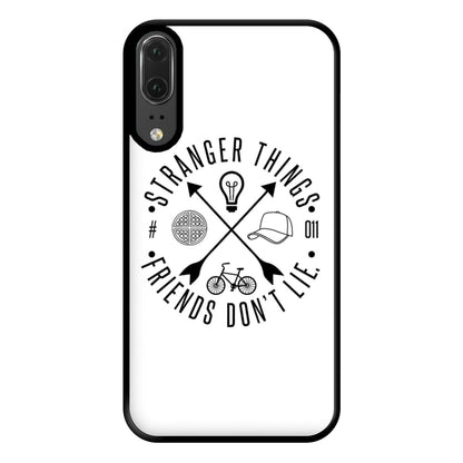 Friends Don't Lie - White Stranger Phone Case for Huawei P20