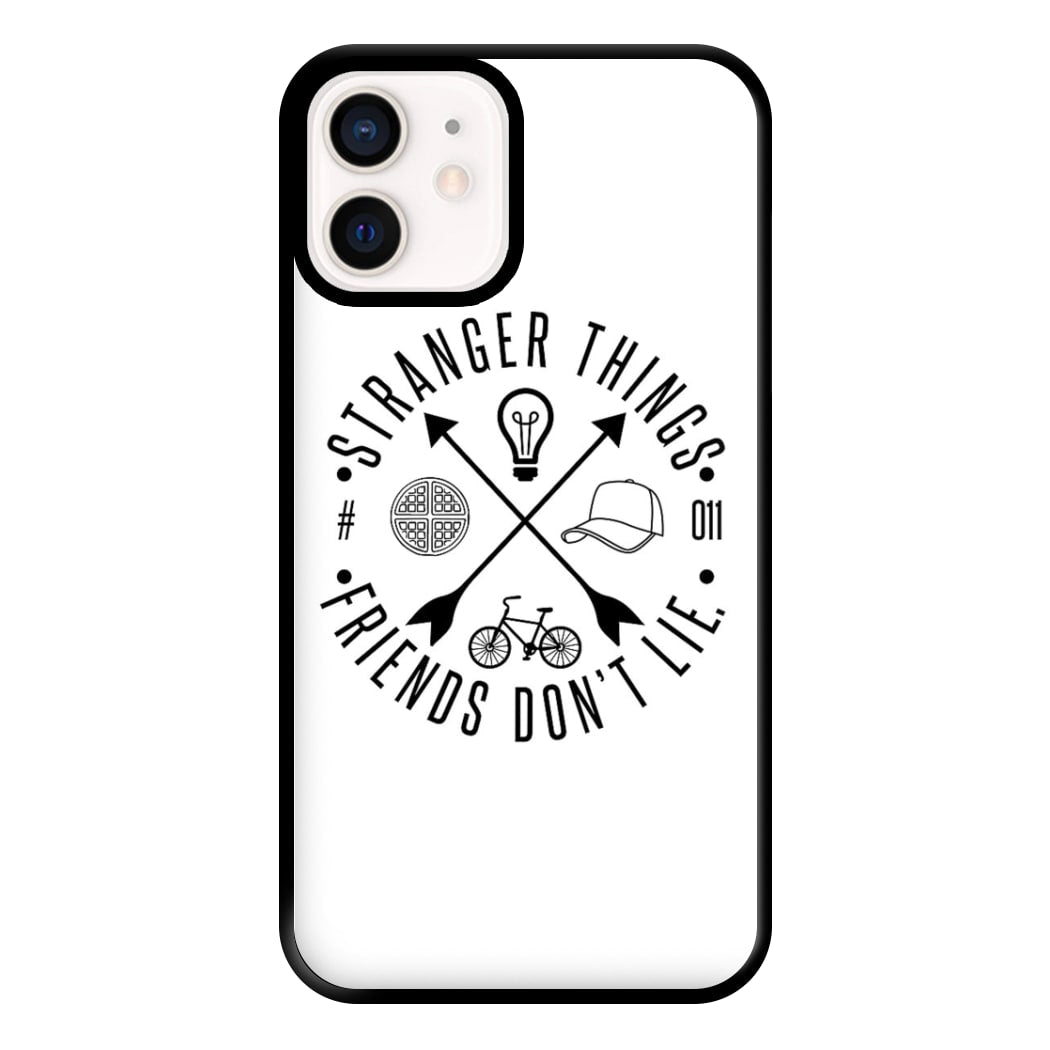 Friends Don't Lie - White Stranger Phone Case for iPhone 12 Mini