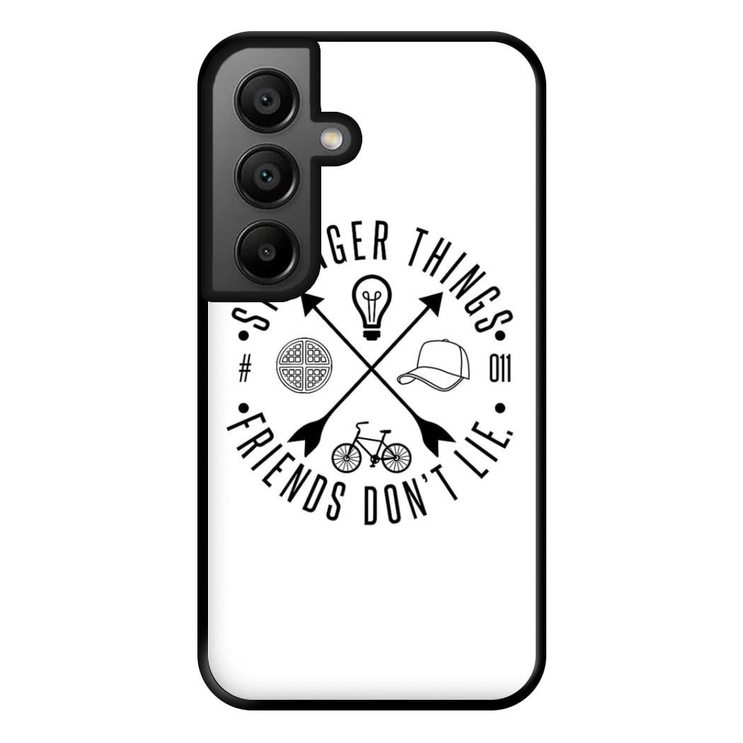 Friends Don't Lie - White Stranger Phone Case for Google Pixel 8