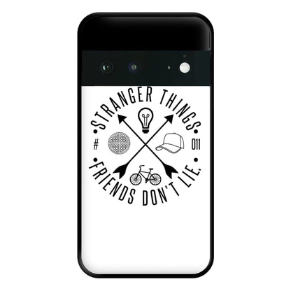 Friends Don't Lie - White Stranger Phone Case for Google Pixel 6a