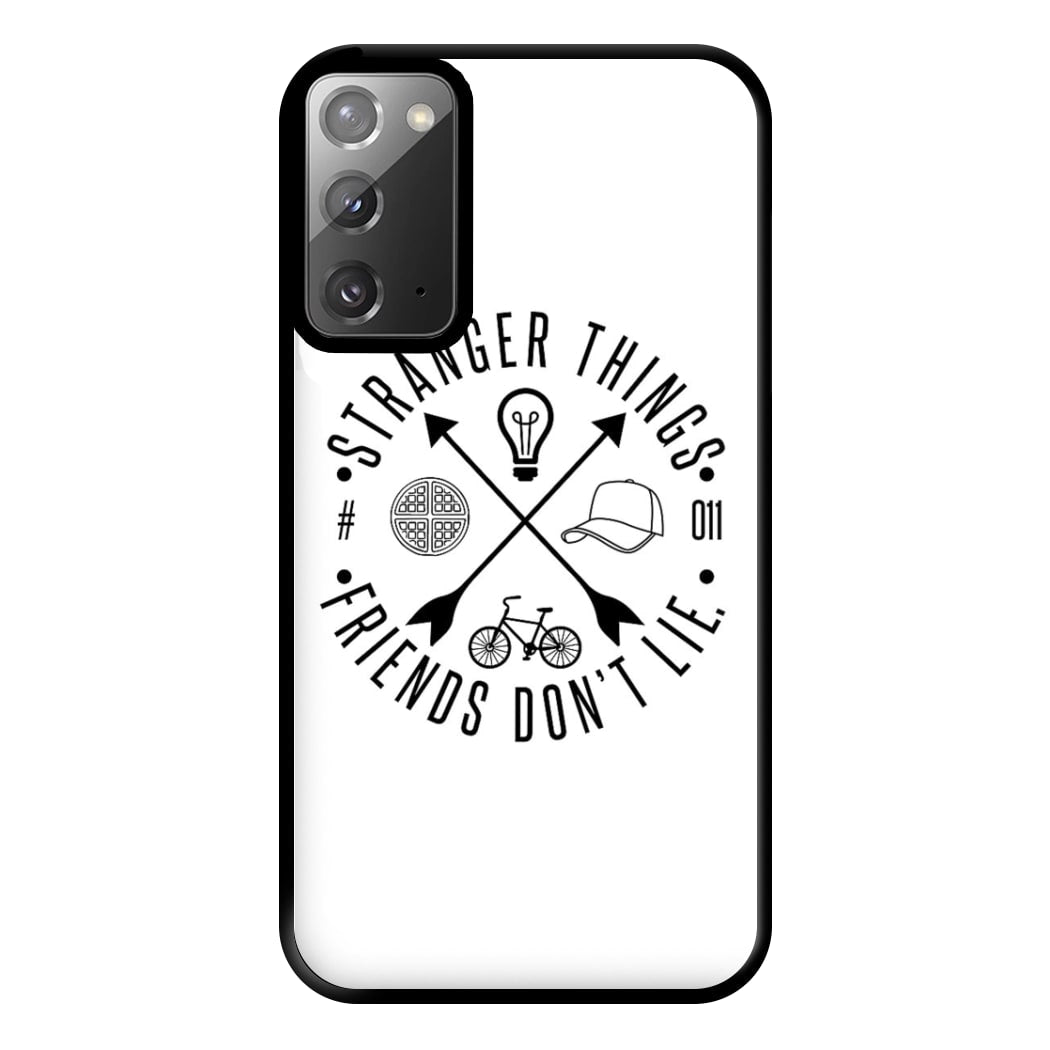 Friends Don't Lie - White Stranger Phone Case for Galaxy Note 20 Ultra