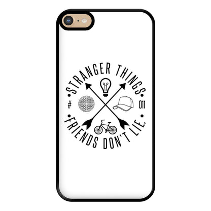 Friends Don't Lie - White Stranger Phone Case for iPhone 6 Plus / 7 Plus / 8 Plus