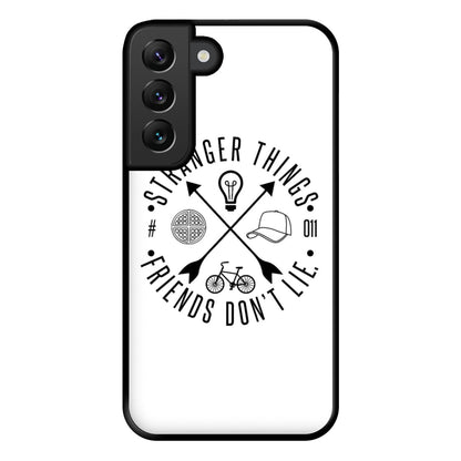 Friends Don't Lie - White Stranger Phone Case for Galaxy S22 Plus