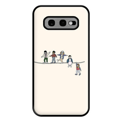 Stranger Acrobats Phone Case for Galaxy S10e