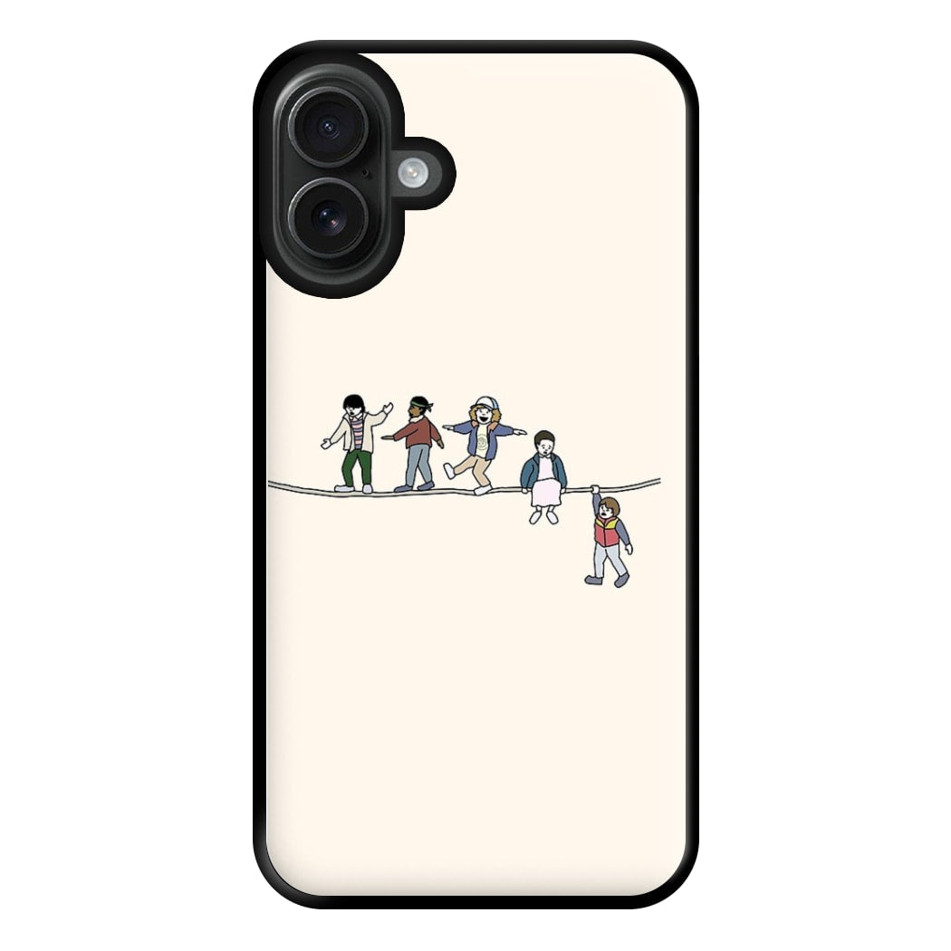 Stranger Acrobats Phone Case for iPhone 16 Plus