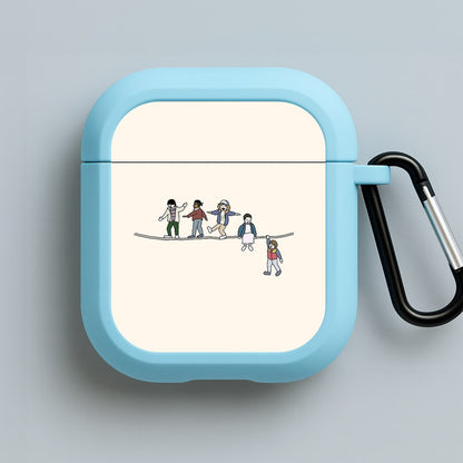 Stranger Acrobats Blue AirPods Case
