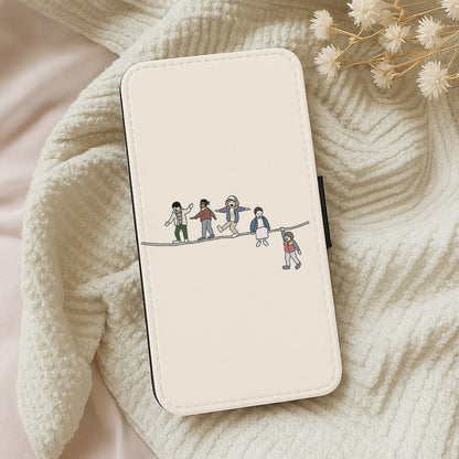 Stranger Acrobats Wallet Phone Case