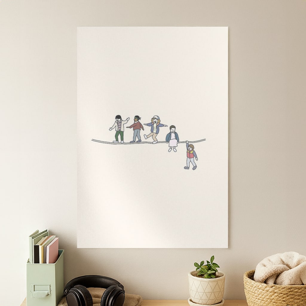 Stranger Acrobats Poster