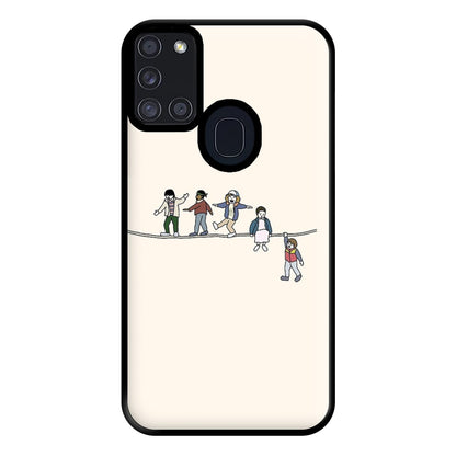 Stranger Acrobats Phone Case for Galaxy A21s