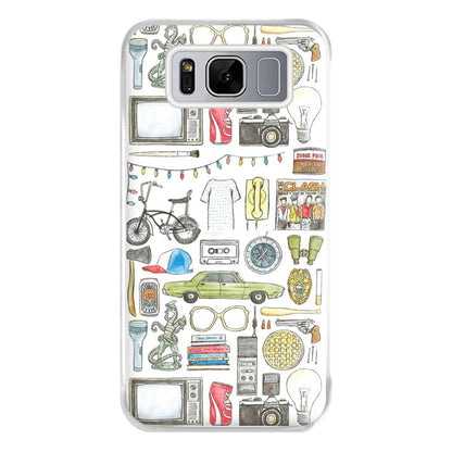 Stranger Objects Illustration Phone Case for Galaxy S8 Plus