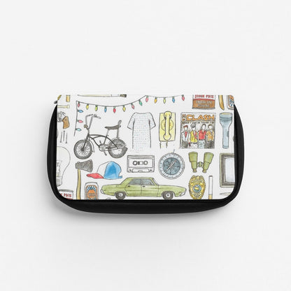 Stranger Objects Illustration Pencil Case