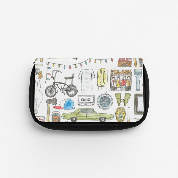 Stranger Objects Illustration Pencil Case