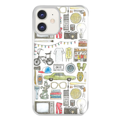 Stranger Objects Illustration Phone Case for iPhone 11