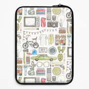 Stranger Objects Illustration Laptop Sleeve 1