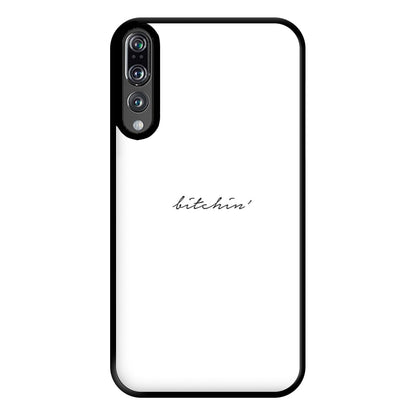 Bitchin' - White Stranger Phone Case for Huawei P20 Pro