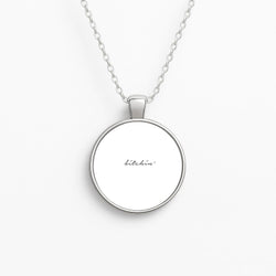 Bitchin' - White Stranger Circle Necklace