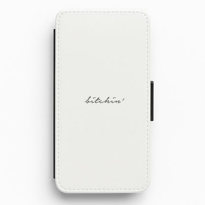 Bitchin' - White Stranger Flip Wallet Phone Case