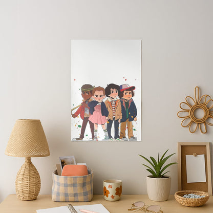 Stranger Kids Art Print
