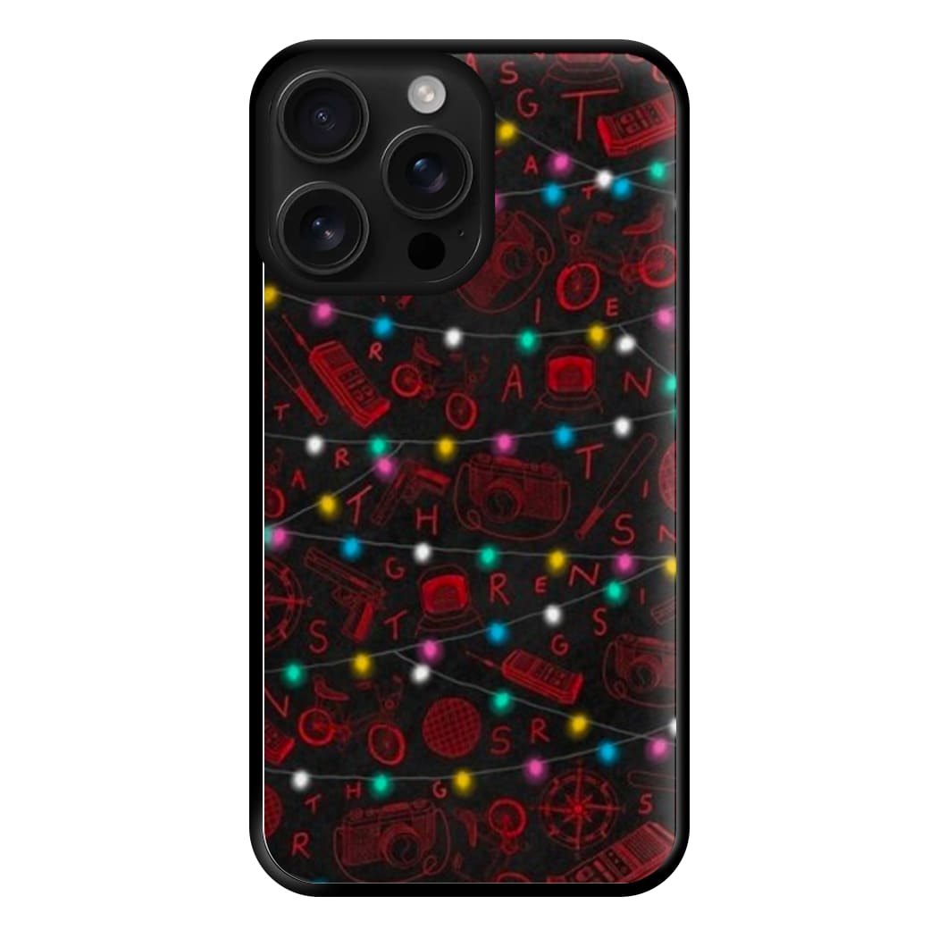 Stranger Red Illustrations Phone Case