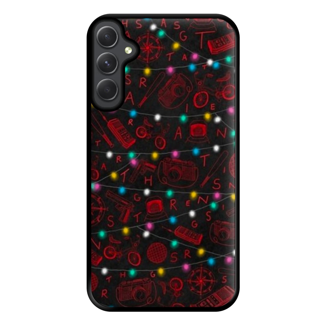 Stranger Red Illustrations Phone Case for Galaxy A14