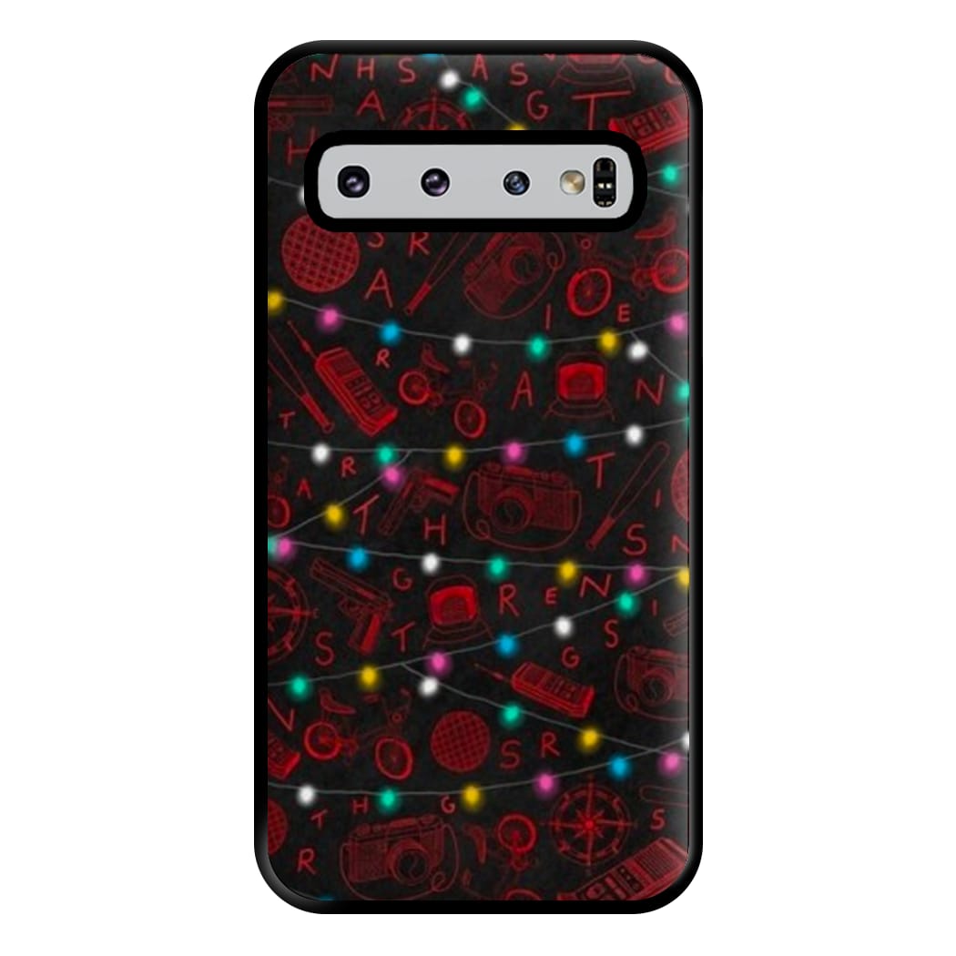 Stranger Red Illustrations Phone Case for Galaxy S10 Plus