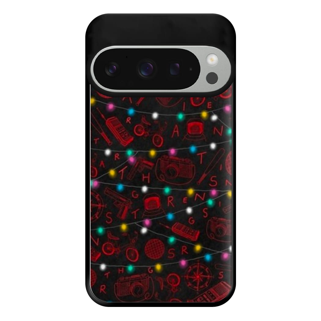 Stranger Red Illustrations Phone Case for Google Pixel 9 Pro XL