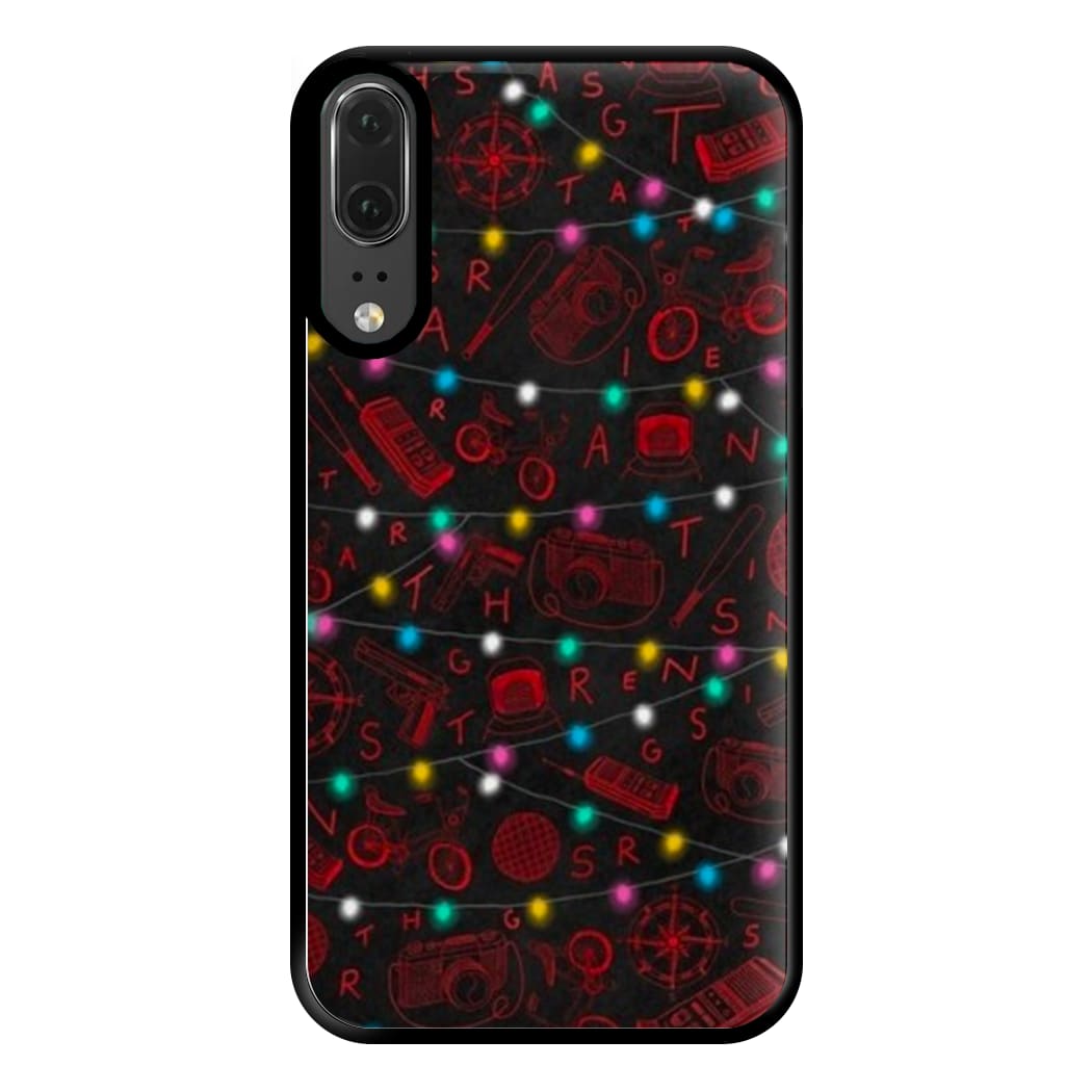 Stranger Red Illustrations Phone Case for Huawei P20