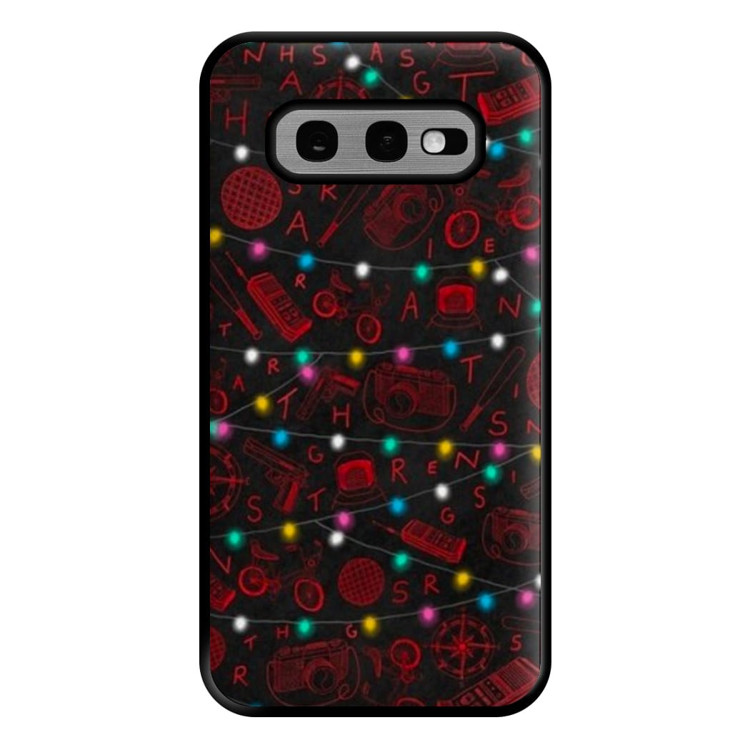 Stranger Red Illustrations Phone Case for Galaxy S10e