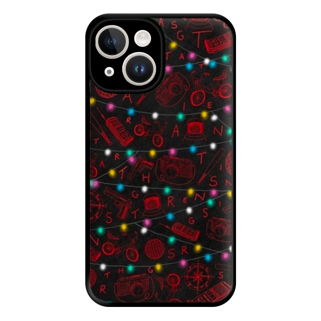 Stranger Red Illustrations Phone Case for iPhone 14