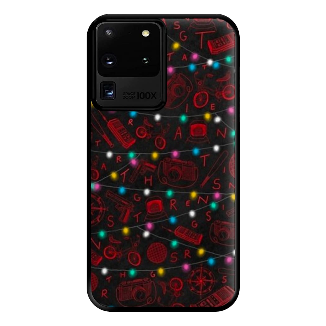 Stranger Red Illustrations Phone Case for Galaxy S20 Ultra