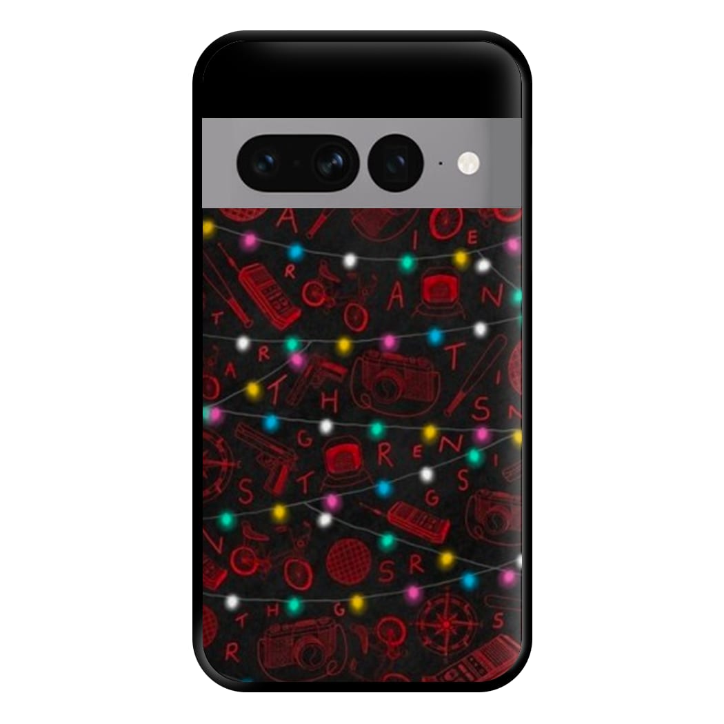 Stranger Red Illustrations Phone Case for Google Pixel 7 Pro