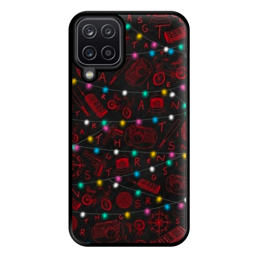 Stranger Red Illustrations Phone Case for Galaxy A12