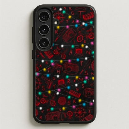 Stranger Red Illustrations Phone Case for Galaxy S25FE