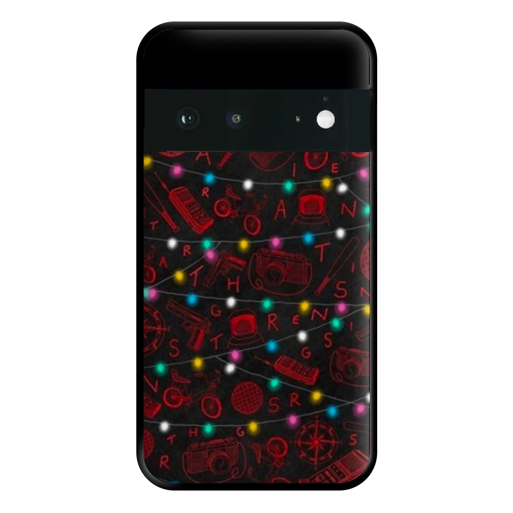 Stranger Red Illustrations Phone Case for Google Pixel 6a