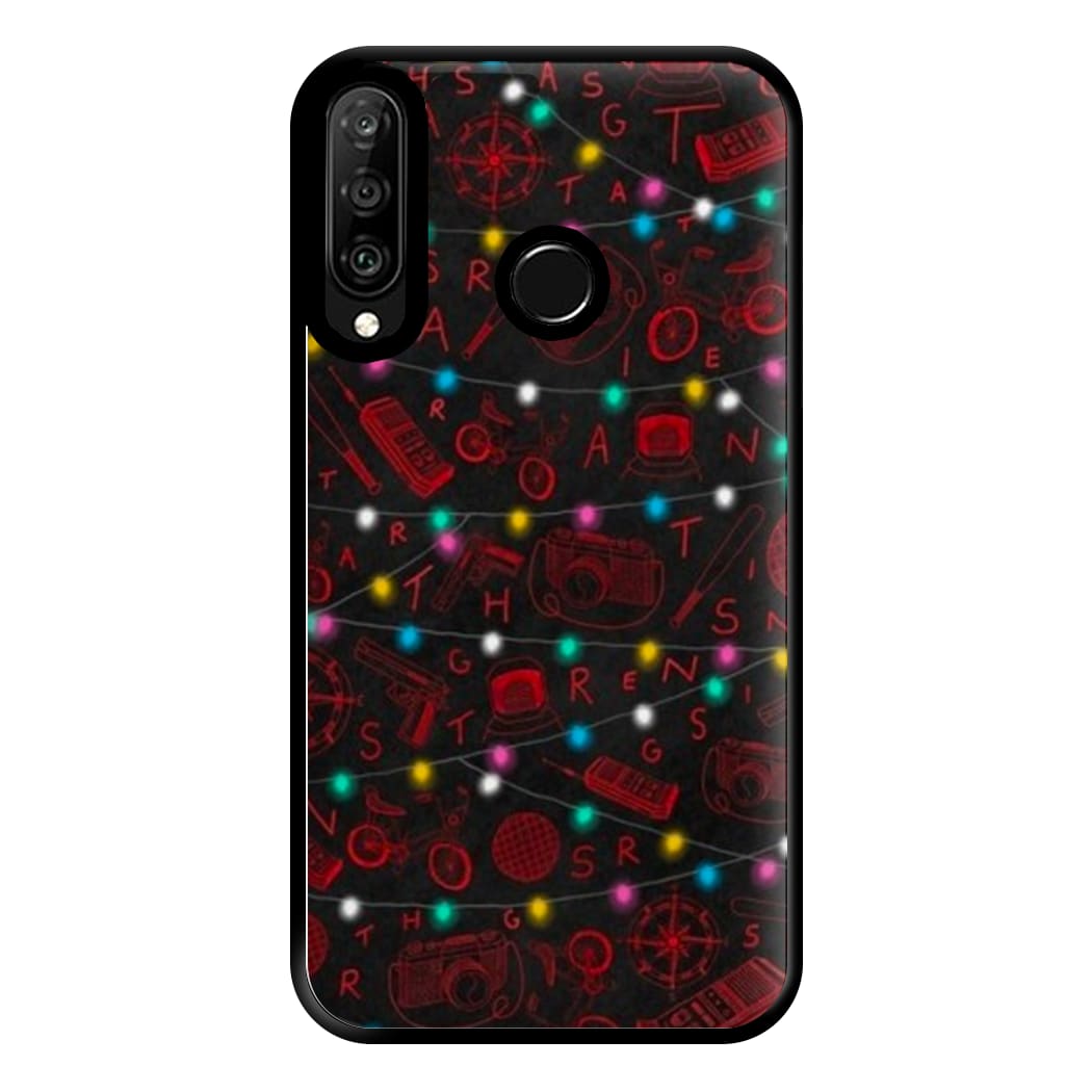 Stranger Red Illustrations Phone Case for Huawei P30 Lite