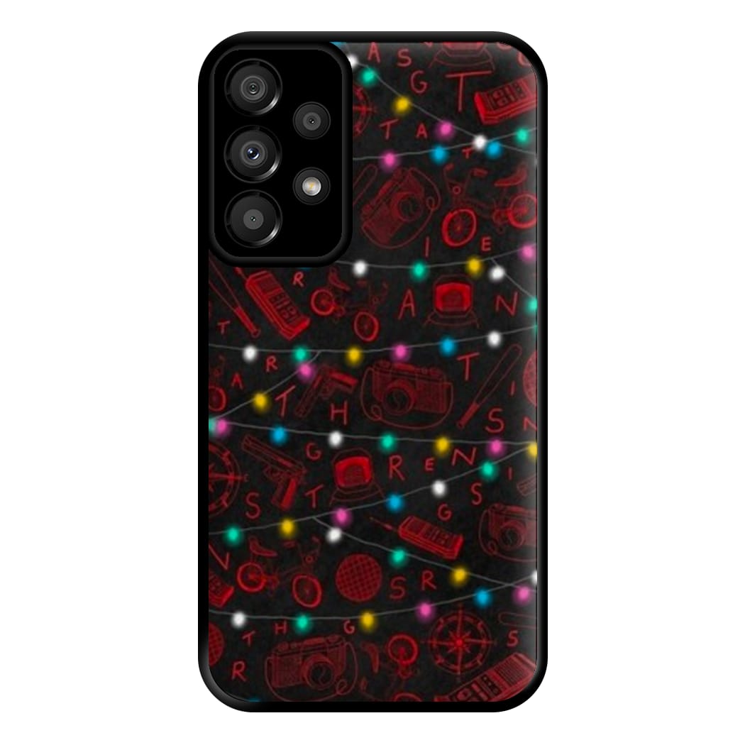 Stranger Red Illustrations Phone Case for Galaxy A33