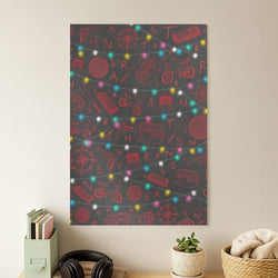 Stranger Red Illustrations Poster