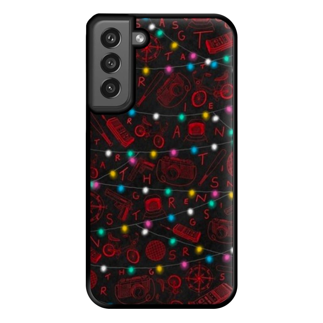 Stranger Red Illustrations Phone Case for Galaxy S21FE