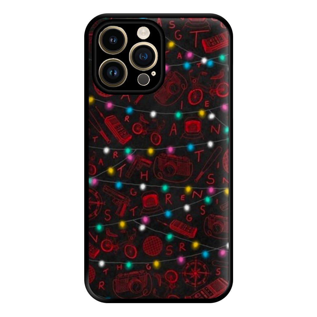 Stranger Red Illustrations Phone Case for iPhone 14 Pro Max