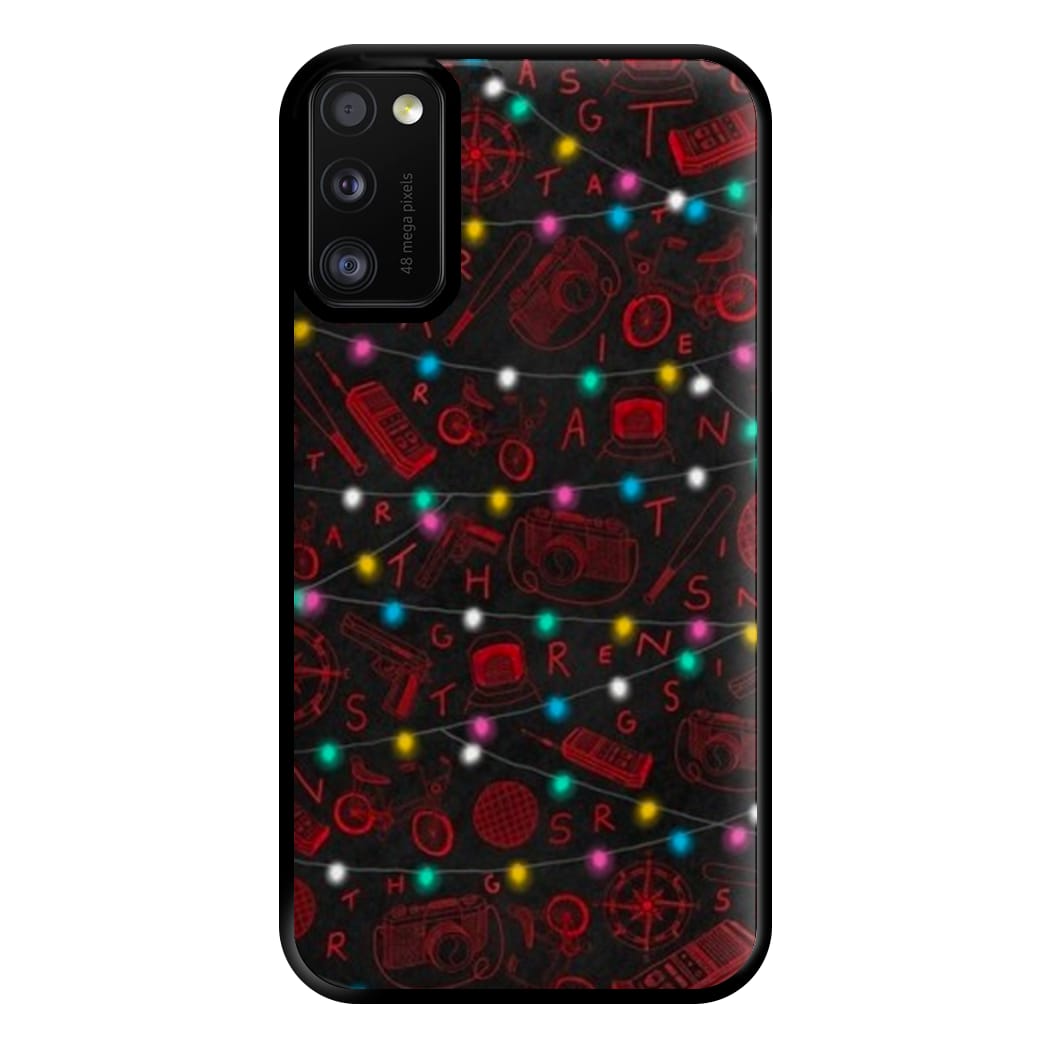 Stranger Red Illustrations Phone Case for Galaxy A41