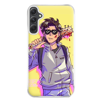 Harrington Comic Cartoon Phone Case for Galaxy A34