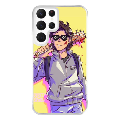 Harrington Comic Cartoon Phone Case for Galaxy S22 Ultra