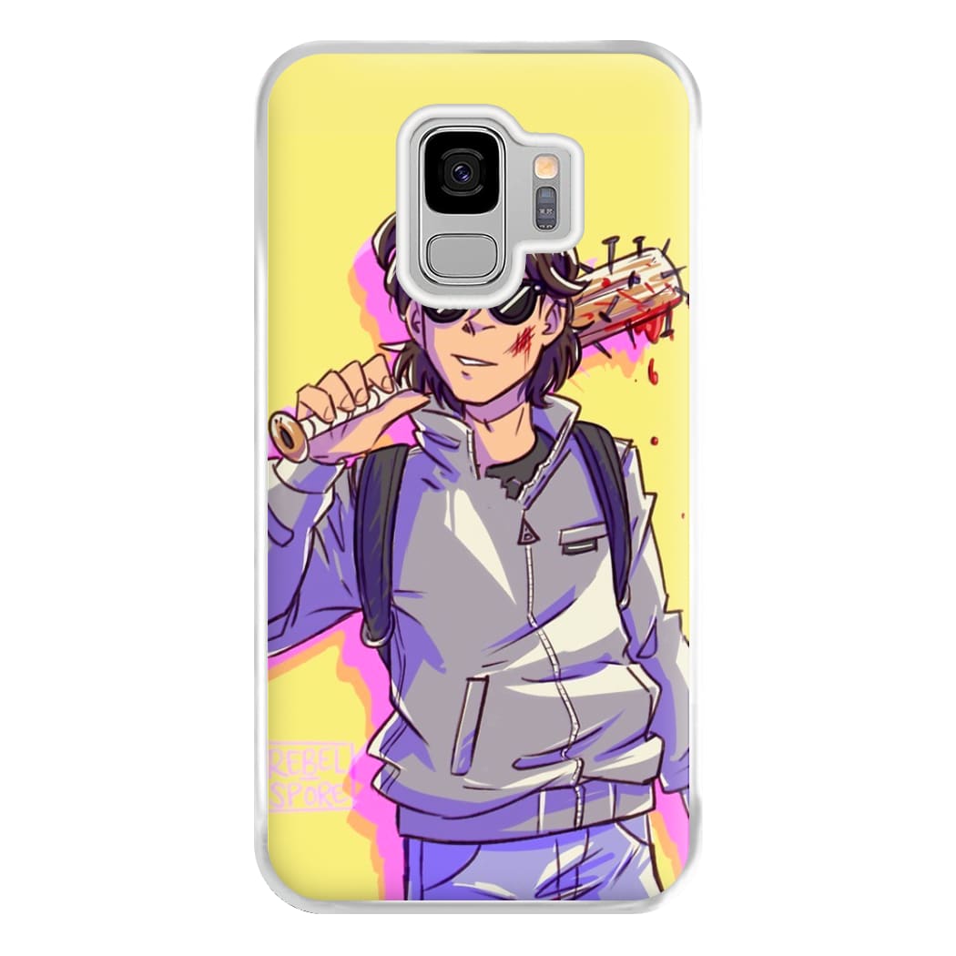 Harrington Comic Cartoon Phone Case for Galaxy S9 Plus