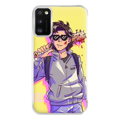 Harrington Comic Cartoon Phone Case for Galaxy A41