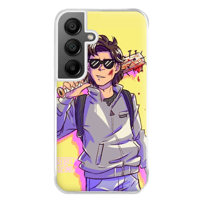 Harrington Comic Cartoon Phone Case for Galaxy A55