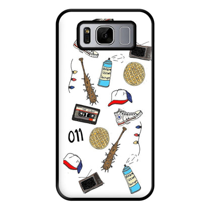 Stranger Drawings Phone Case for Galaxy S8 Plus